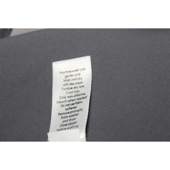 Athleta Leggings Medium Gray White‎ Pull-On Colorblock Tight Lightweight Women - Picture 7 of 13